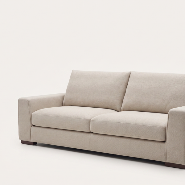 SOFA ALEC DESENFUNDABLE TELA 100% ALGODÓN- MEDIDAS 260 X 100 X 93 CM